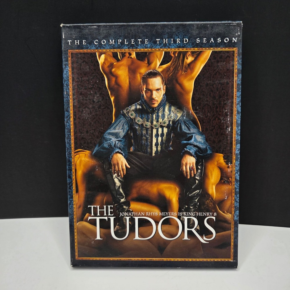 The Tudors Complete Third Season 3 DVD Box Set Jonathan Rhys Meyers 3-Disc